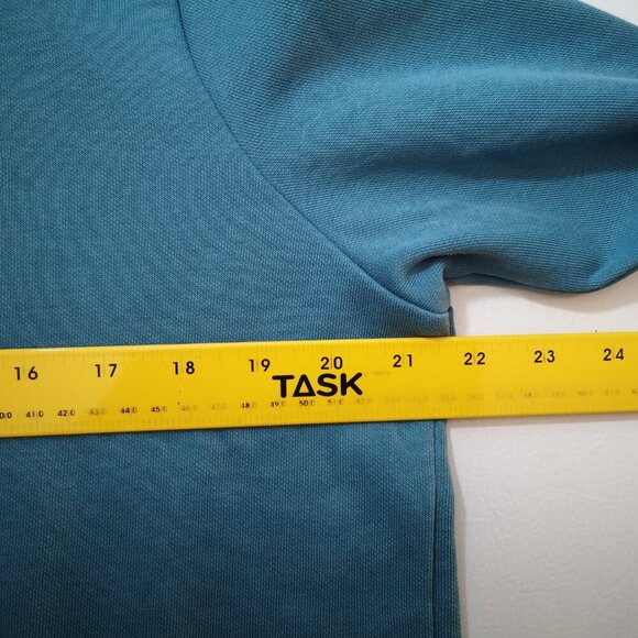 Columbia Ladies Size Large Teal Straight Fit Fleece Lined Hoodie - Picture 11 of 13